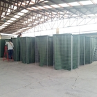 Military defensive barrier wall hot dipped galvanized welded gabion