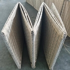Military Hesco barrier hot dipped galvanized welded gabion for flood control
