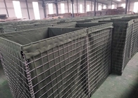 Hot dipped galvanized military defensive barrier wall for flood control