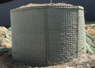 Galfan military hesco barrers wall with hot dipped galvanized welded gabion