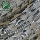 Hot dipped  galvanized concertina razor wire coil as security fence Chinese factory