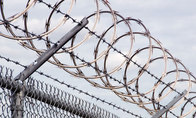 Stainless steel BTO-22 concertina razor wire security fence for border