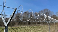 BTO-22 450MM Stainless steel concertina razor wire security fence for military army