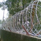 Hot dipped galvanized BTO-22 concertina razor wire security fence for  border