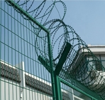 Hot dipped galvanized BTO-22 concertina razor wire security fence for  border