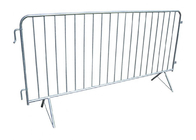 Customized hot dipped galvanized crowd control barrier  portable barricades