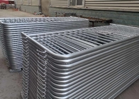 Customized hot dipped galvanized crowd control barrier  portable barricades