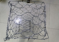 boîte de 4x1x1m Gabion avec le diamètre de fil de 2.7mm pour les murs de soutènement et le contrôle d'érosion