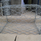 60x80mm Hot Dipped Galvanized/PVC Coated Gabion Cage Chinese factory