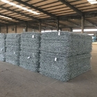 Peyzaj Projeleri için Çift Bükümlü Dokuma Gabion Sepet 60x80mm Örgü Boyutu