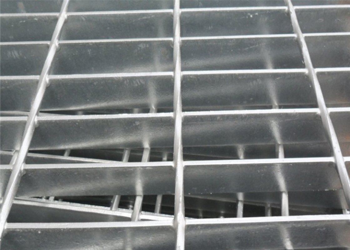 Hot Dip Galvanized Steel Bar Grating Explosion Proof Walkway Metal Grid Plate