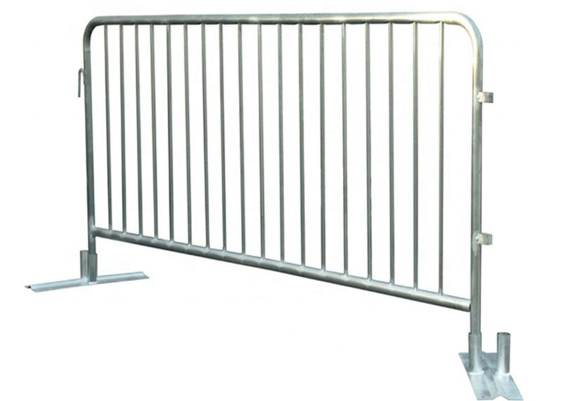 Galvanized temporary  fencing crowd control barrier portable fence for festival