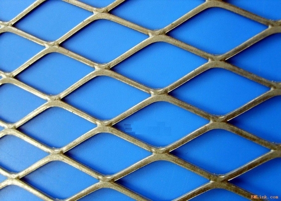 buy Hot Dipped Galvanised Expanded Metal Mesh For Filter Element / Medicine online manufacturer