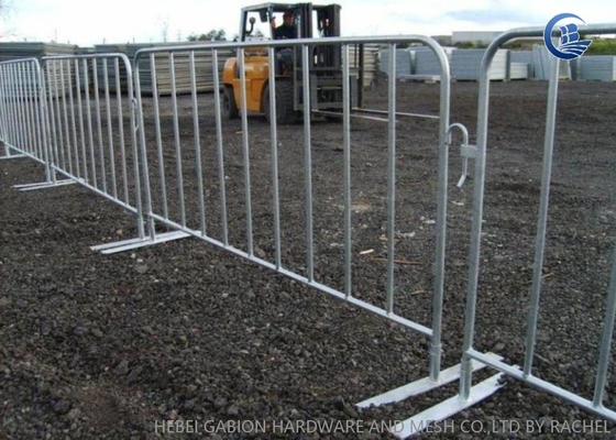 buy Galvanized Welded Mesh Fencing Crowd Control Barricade Fence For Concerts online manufacturer