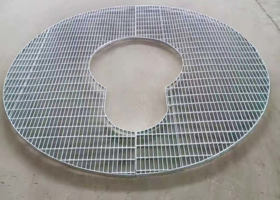 buy Silver Plate Steel Bar Grating Special Shpaed  Metal Trench Drain Grates online manufacturer