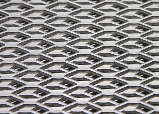 Galvanized Diamond Expanded Metal Mesh 3.0mm -8.0mm Thickness