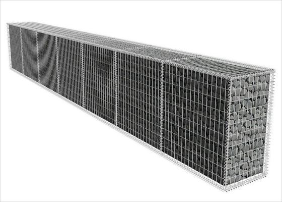 buy 1.8-4.0mm Welded Gabion Box Retaining Wall For Protection online manufacturer